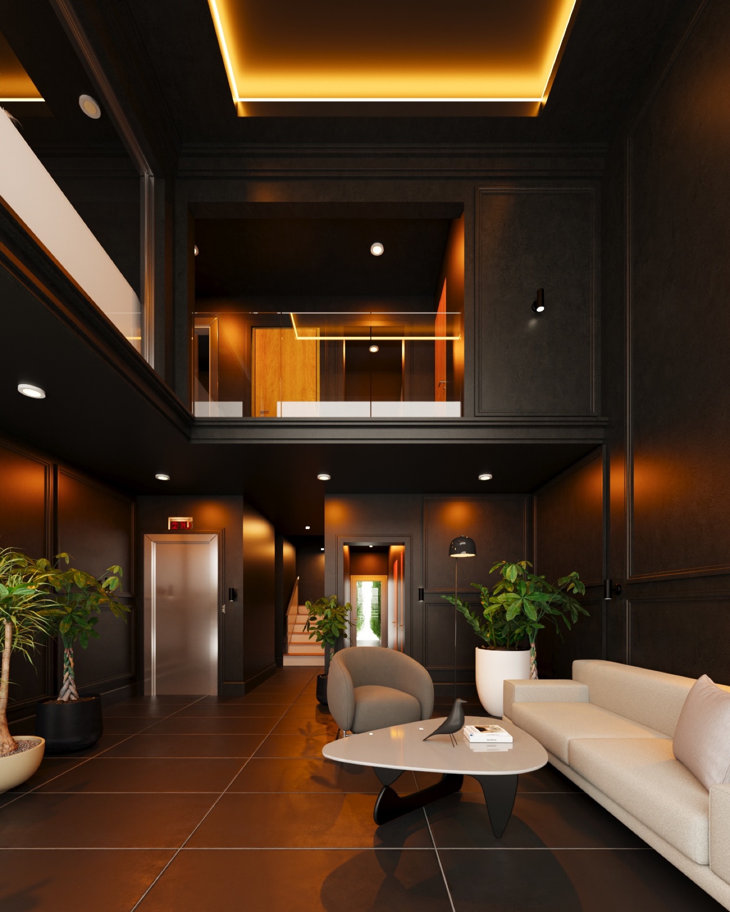Hall de acceso de Torre Madison